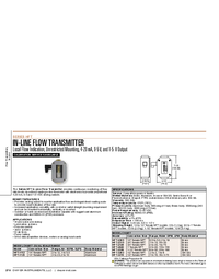 Thumbnail of document Data Sheet - HFT In-Line Flow Transmitters
